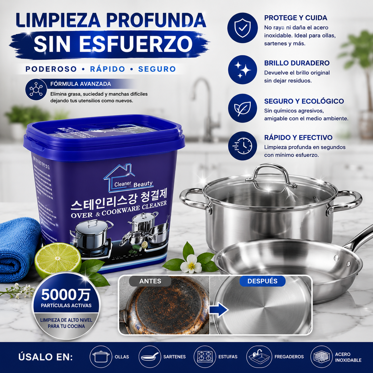 Pasta Limpiadora Multiusos Cleaner