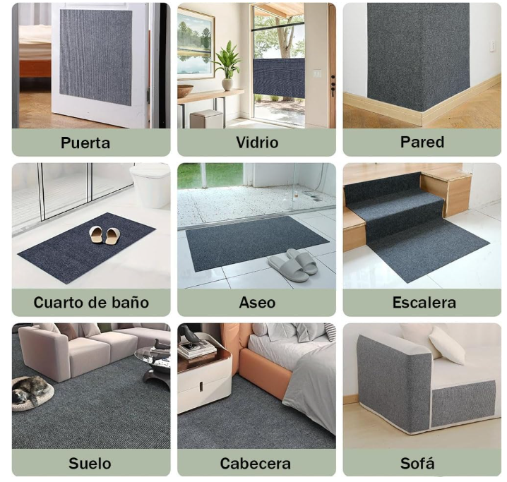 Tapete Rascador Para Gatos Cuida Muebles